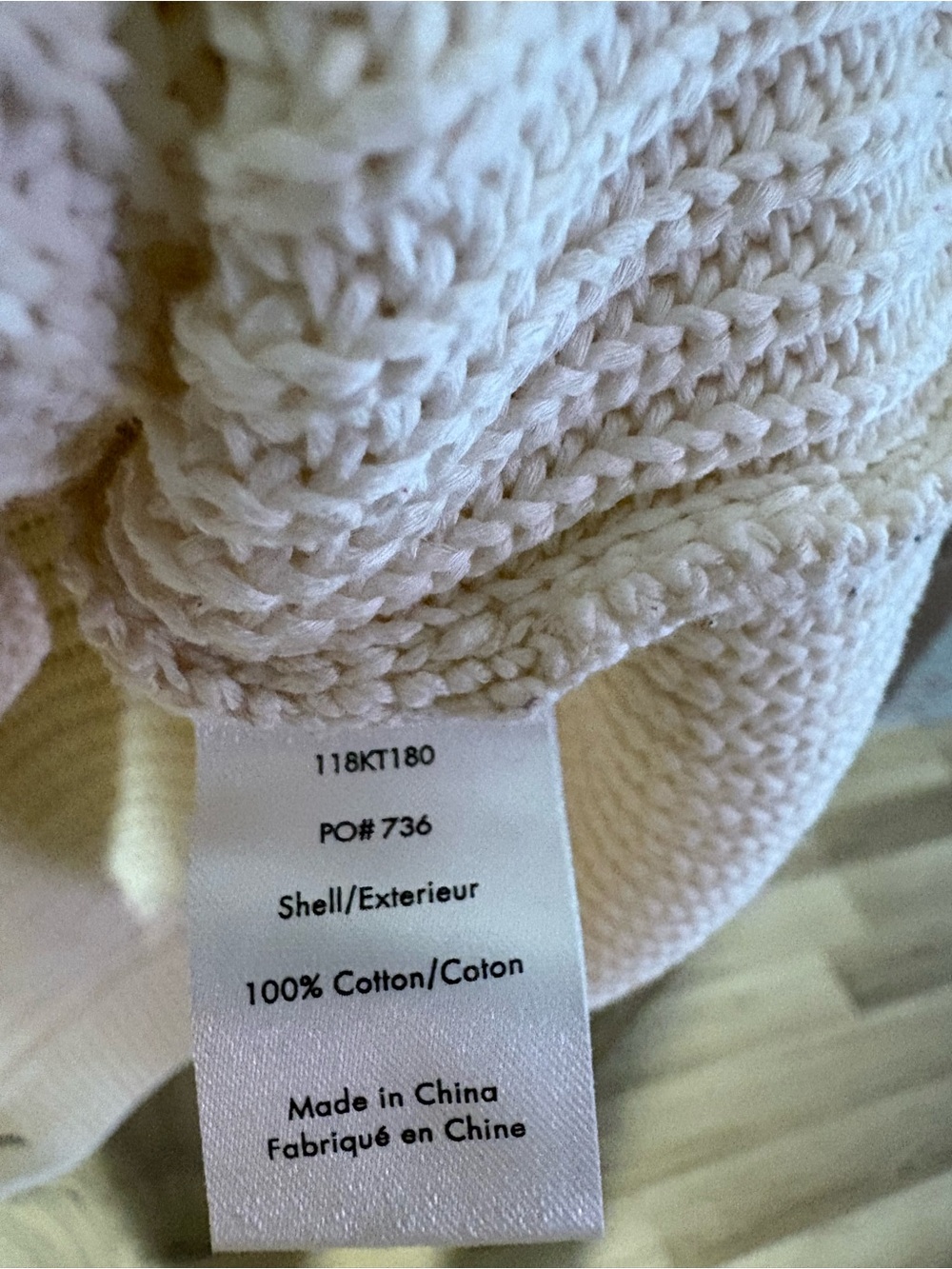 Elizabeth and James all cotton oversized sweater - Picture 3 of 6